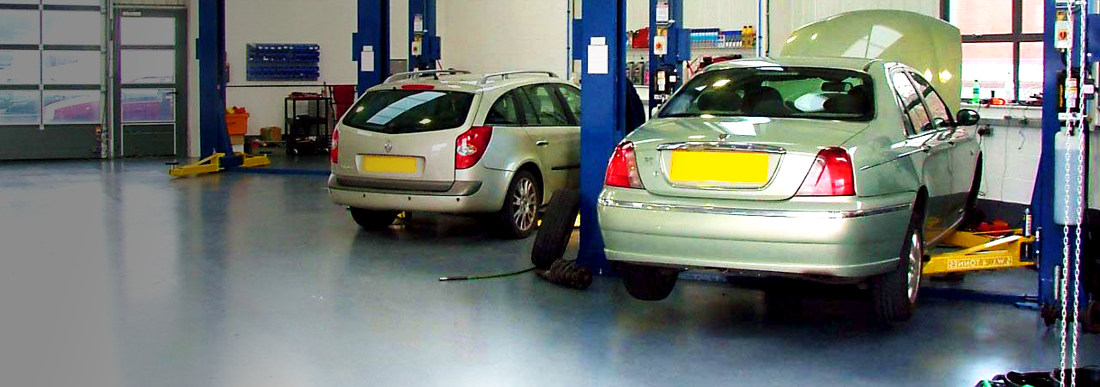 MOT inspection going on at Casalee Ltd - MOT in Alton